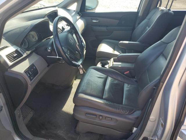 5FNRL5H69FB114982 - 2015 HONDA ODYSSEY EXL SILVER photo 7