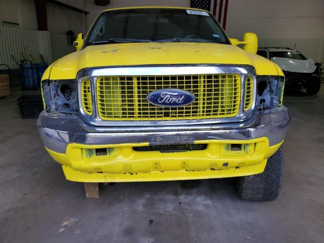 1FMNU41S3YEB85933 - 2000 FORD EXCURSION XLT YELLOW photo 5