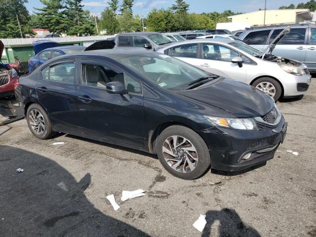 19XFB2F56DE210053 - 2013 HONDA CIVIC LX BLACK photo 4