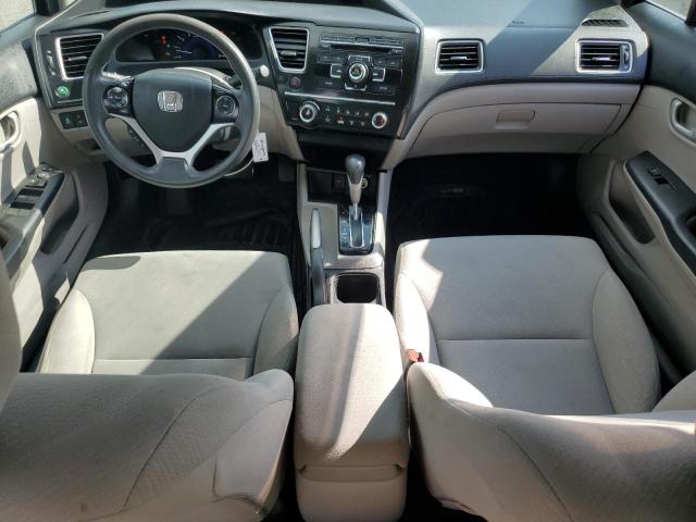 19XFB2F56DE210053 - 2013 HONDA CIVIC LX BLACK photo 8