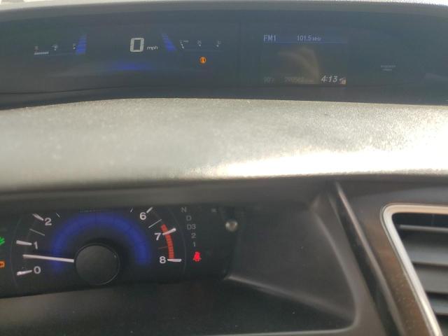 19XFB2F56DE210053 - 2013 HONDA CIVIC LX BLACK photo 9