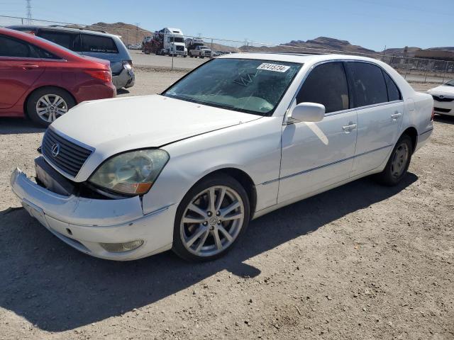 JTHBN30FX20083633 - 2002 LEXUS LS 430 WHITE photo 1