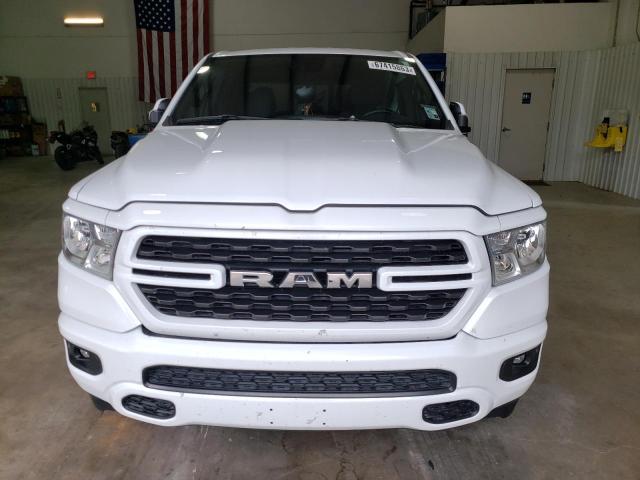 1C6RREFT2NN336830 - 2022 RAM 1500 BIG HORN/LONE STAR WHITE photo 5