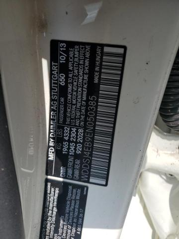 WDDSJ4EB9EN050385 - 2014 MERCEDES-BENZ CLA 250 WHITE photo 12