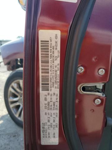 1C6RR7WM6GS291982 - 2016 RAM 1500 LONGHORN BURGUNDY photo 13