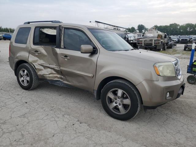 5FNYF3H52AB001625 - 2010 HONDA PILOT EXL GOLD photo 4