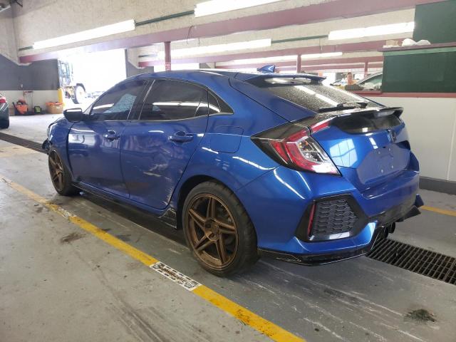SHHFK7H4XJU229369 - 2018 HONDA CIVIC SPORT ლურჯი ფოტო 2