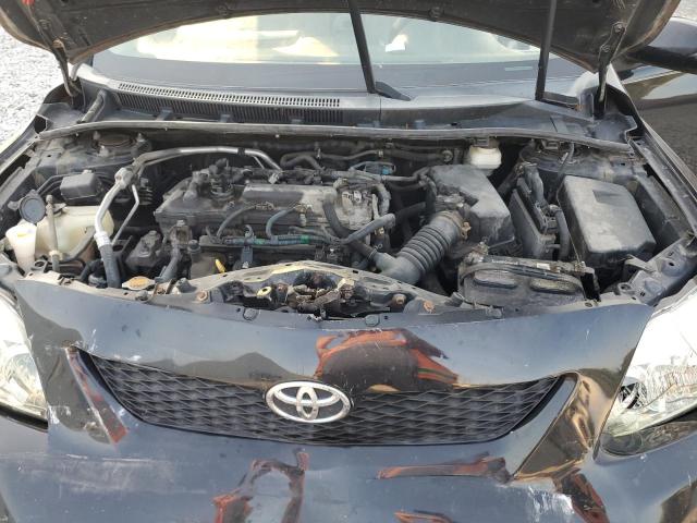 2T1BU4EE5AC339692 - 2010 TOYOTA COROLLA BASE BLACK photo 11