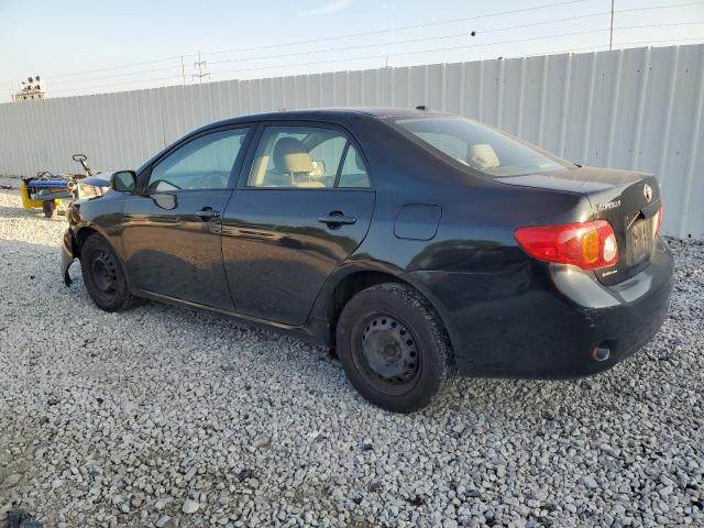 2T1BU4EE5AC339692 - 2010 TOYOTA COROLLA BASE BLACK photo 2