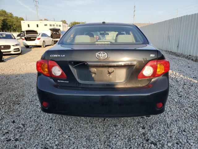 2T1BU4EE5AC339692 - 2010 TOYOTA COROLLA BASE BLACK photo 6