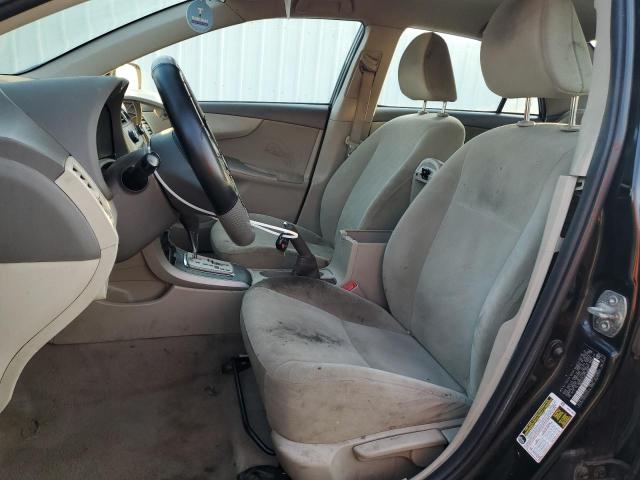 2T1BU4EE5AC339692 - 2010 TOYOTA COROLLA BASE BLACK photo 7