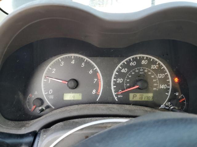 2T1BU4EE5AC339692 - 2010 TOYOTA COROLLA BASE BLACK photo 9