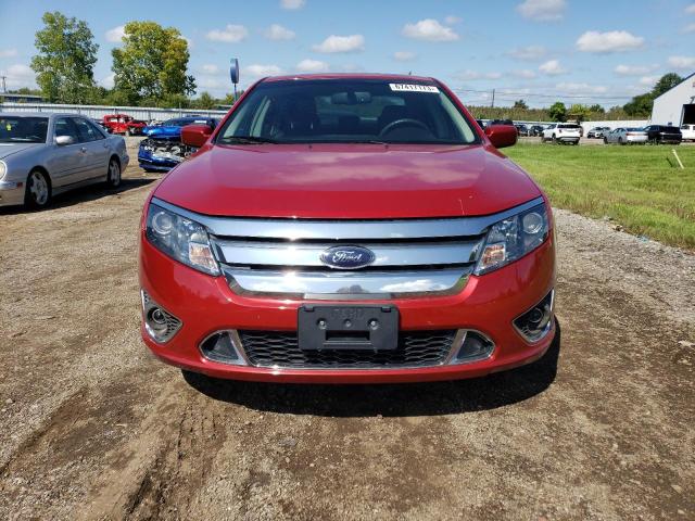 3FAHP0KC8AR234349 - 2010 FORD FUSION SPORT RED photo 5