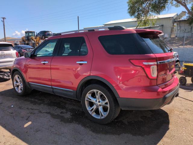 1FMHK8F82CGB01962 - 2012 FORD EXPLORER LIMITED BURGUNDY photo 2