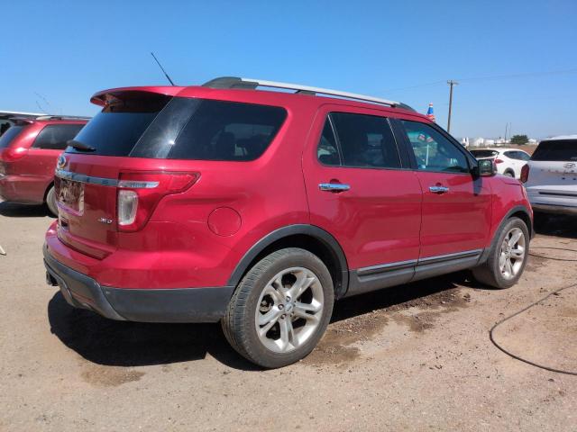 1FMHK8F82CGB01962 - 2012 FORD EXPLORER LIMITED BURGUNDY photo 3