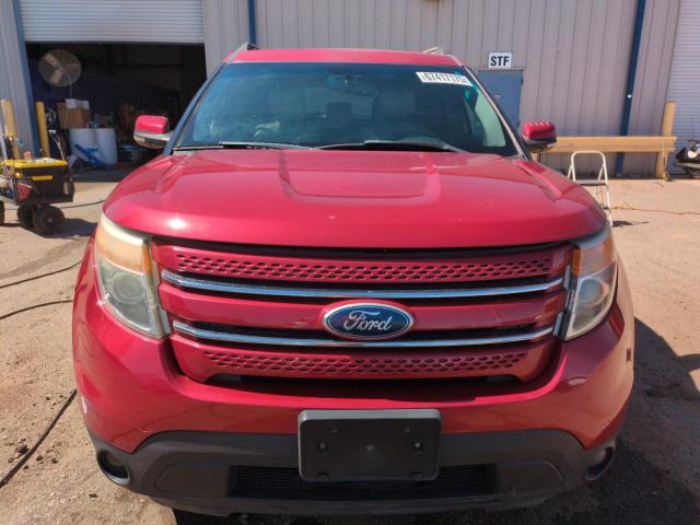 1FMHK8F82CGB01962 - 2012 FORD EXPLORER LIMITED BURGUNDY photo 5