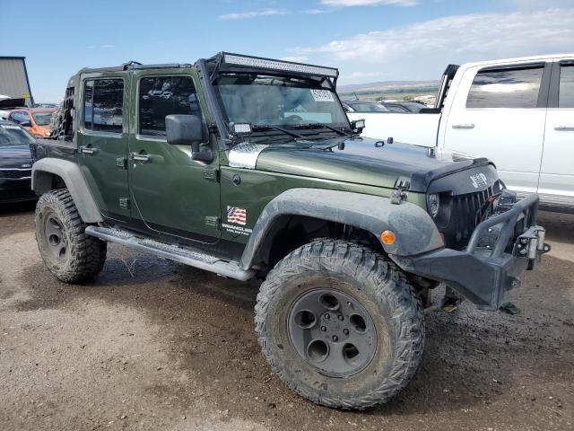 1J4GA39109L723734 - 2009 JEEP WRANGLER U X GREEN photo 4