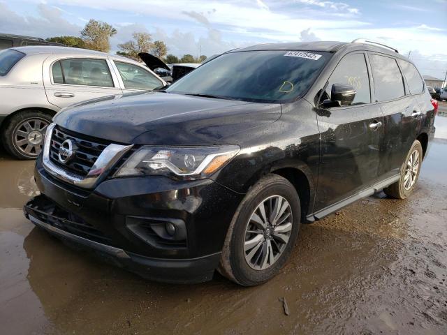 5N1DR2MN5KC633647 - 2019 NISSAN PATHFINDER S BLACK photo 2