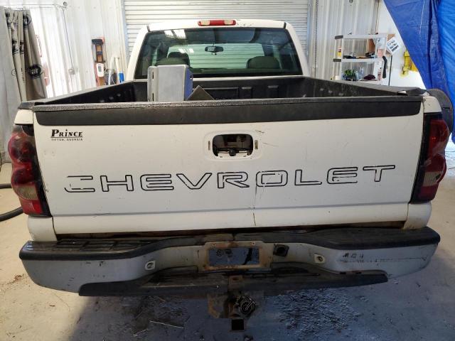 1GCEC19X07Z161568 - 2007 CHEVROLET SILVERADO C1500 CLASSIC WHITE photo 6