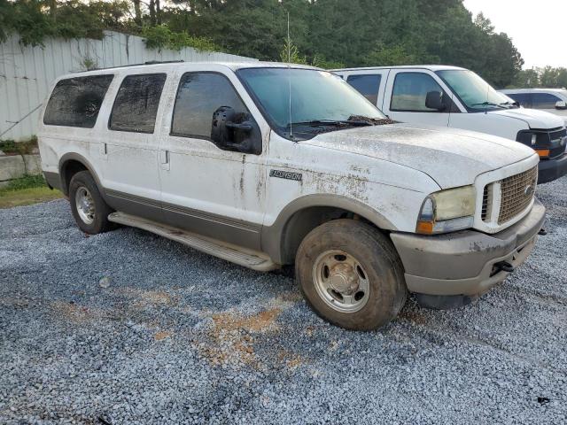 1FMNU44S94EB02026 - 2004 FORD EXCURSION EDDIE BAUER WHITE photo 4