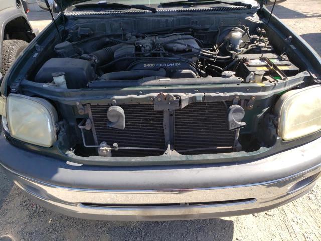 5TBRN34161S173865 - 2001 TOYOTA TUNDRA ACCESS CAB SR5 GREEN photo 11