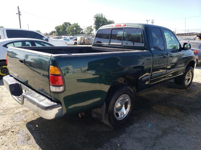 5TBRN34161S173865 - 2001 TOYOTA TUNDRA ACCESS CAB SR5 GREEN photo 3