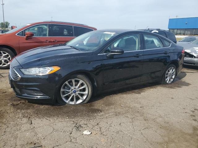 3FA6P0H74HR359358 - 2017 FORD FUSION SE BLACK photo 1