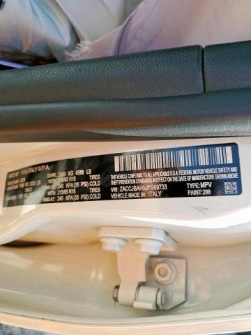 ZACCJBAH9JPG99733 - 2018 JEEP RENEGADE SPORT 白色 照片 10