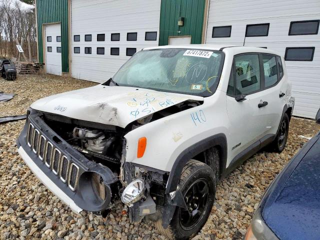 ZACCJBAH9JPG99733 - 2018 JEEP RENEGADE SPORT 白色 照片 9