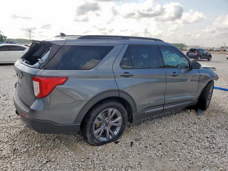 1FMSK7DHXPGA94168 - 2023 FORD EXPLORER XLT ნაცრისფერი ფოტო 3