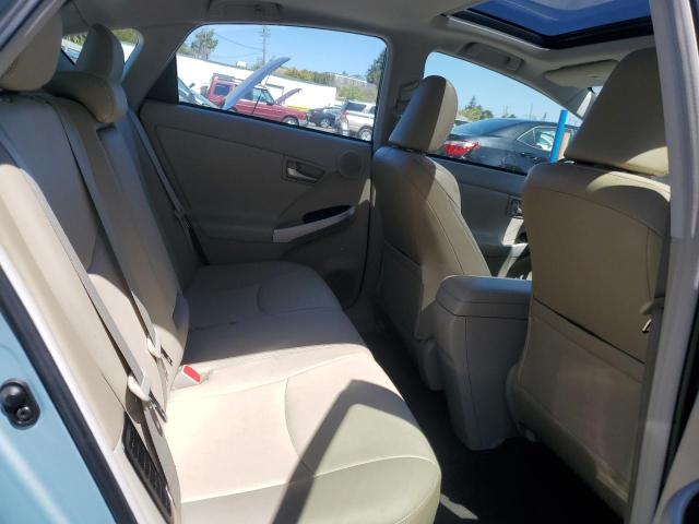 JTDKN3DU9C1535464 - 2012 TOYOTA PRIUS TEAL photo 10