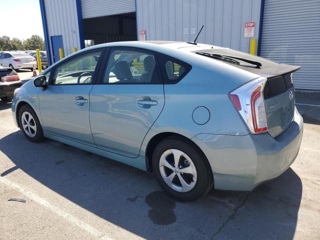 JTDKN3DU9C1535464 - 2012 TOYOTA PRIUS TEAL photo 2