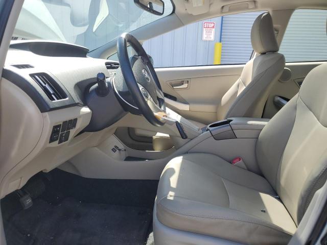 JTDKN3DU9C1535464 - 2012 TOYOTA PRIUS TEAL photo 7