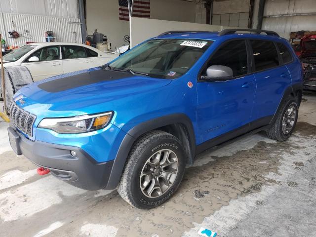 1C4PJMBN9LD649465 - 2020 JEEP CHEROKEE TRAILHAWK BLUE photo 1