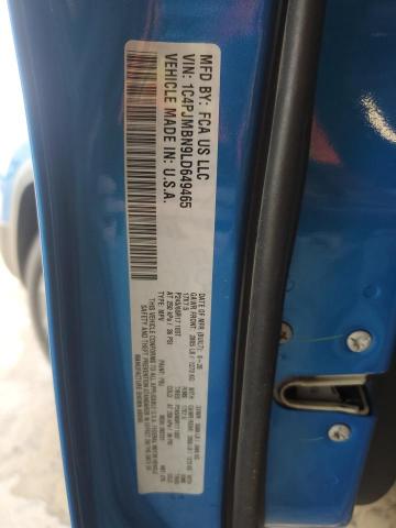 1C4PJMBN9LD649465 - 2020 JEEP CHEROKEE TRAILHAWK BLUE photo 13