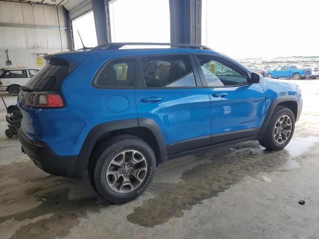 1C4PJMBN9LD649465 - 2020 JEEP CHEROKEE TRAILHAWK BLUE photo 3