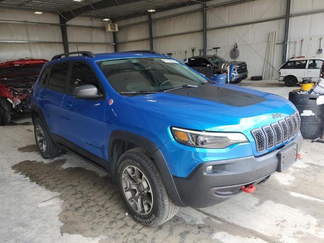 1C4PJMBN9LD649465 - 2020 JEEP CHEROKEE TRAILHAWK BLUE photo 4