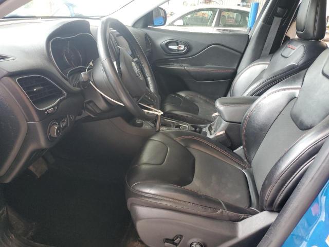 1C4PJMBN9LD649465 - 2020 JEEP CHEROKEE TRAILHAWK BLUE photo 7