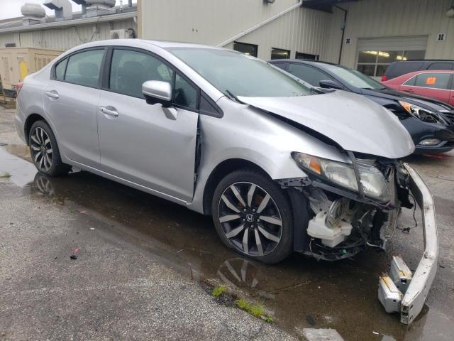 19XFB2F9XEE025251 - 2014 HONDA CIVIC EXL ვერცხლისფერი ფოტო 4