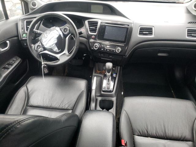 19XFB2F9XEE025251 - 2014 HONDA CIVIC EXL ვერცხლისფერი ფოტო 8