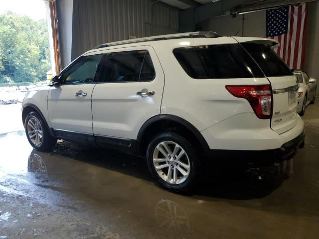 1FM5K8D89FGB12855 - 2015 FORD EXPLORER XLT WHITE photo 2