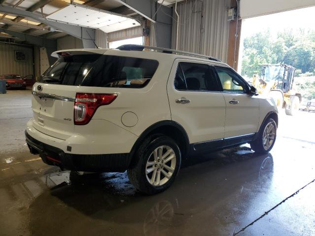 1FM5K8D89FGB12855 - 2015 FORD EXPLORER XLT WHITE photo 3