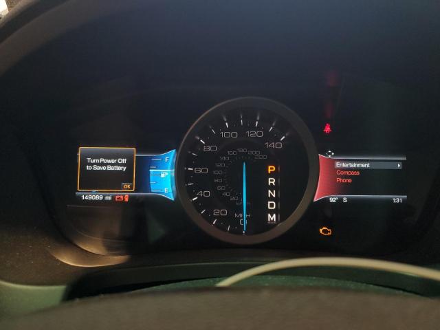 1FM5K8D89FGB12855 - 2015 FORD EXPLORER XLT WHITE photo 9