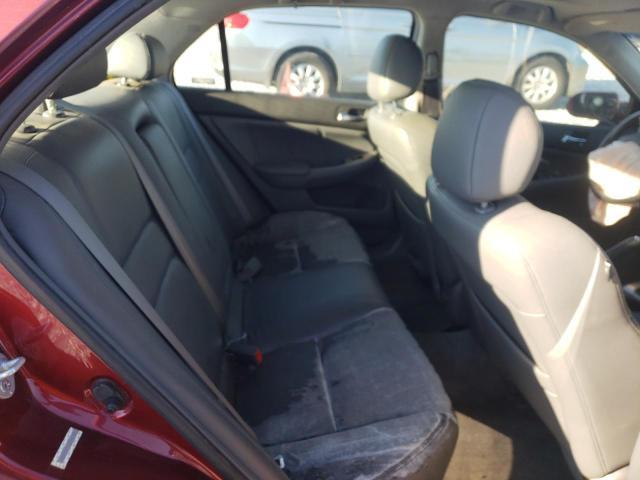 JHMCN36516C000985 - 2006 HONDA ACCORD HYBRID RED photo 10