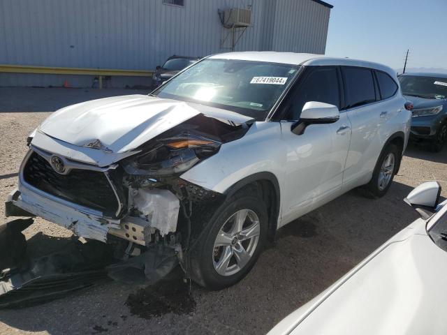 5TDBZRBH4NS591217 - 2022 TOYOTA HIGHLANDER L WHITE photo 1