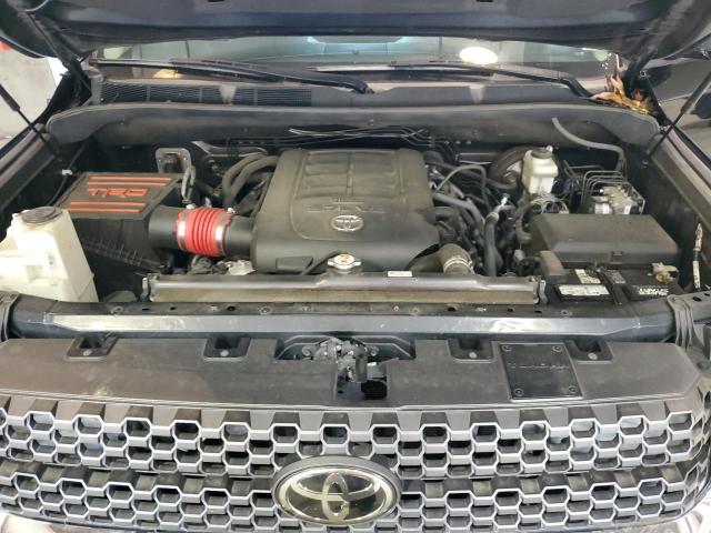 5TFUY5F15JX700323 - 2018 TOYOTA TUNDRA DOUBLE CAB SR/SR5 BLACK photo 11