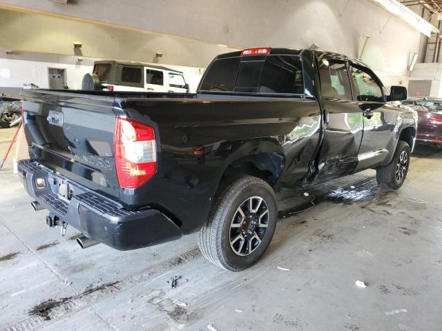 5TFUY5F15JX700323 - 2018 TOYOTA TUNDRA DOUBLE CAB SR/SR5 BLACK photo 3