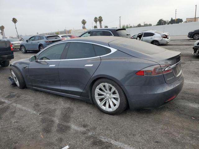 5YJSA1E18HF228502 - 2017 TESLA MODEL S GRAY photo 2