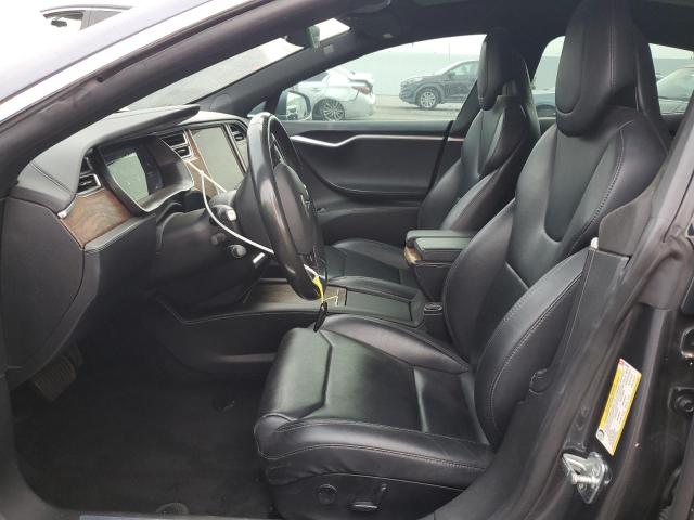 5YJSA1E18HF228502 - 2017 TESLA MODEL S GRAY photo 7