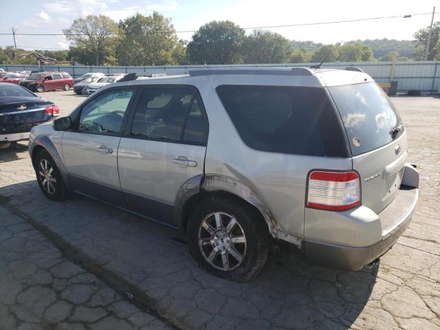 1FMDK05W68GA31034 - 2008 FORD TAURUS X SEL SILVER photo 2